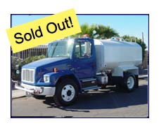2001 Freightliner FL-70 with New Maverick 2,500 Gallon Water System