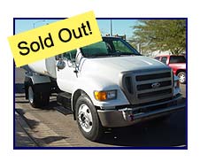2004 Ford F-650s with 2,000 Gallon Tank