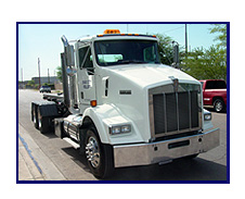 1999 Kenworth T-800 with New Edge 24 Ft Roll Off Unit