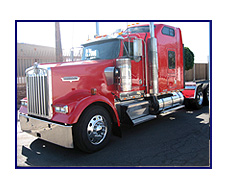 1999 Kenworth W-900 L with 72 inch AeroCab