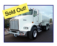 2001 Kenworth T-800 with New 4,000 Gallon Maverick Water System
