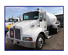 2003 Kenworth T300 with 2,800 Gallon LP Tank