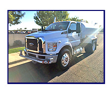 2019 Ford F750 with New Maverick 2000 Gallon Water System