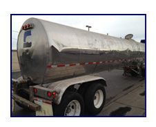 1981 Brenner 6,500 Gal Stainless Steel Transport Tank Trailer