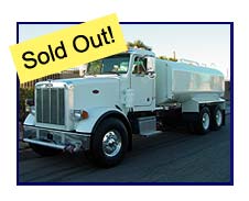 1994 Peterbilt 357 with New 4,000 Gallon Maverick Water System