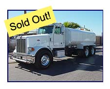 1995 Peterbilt 357 with New 4,000 Gallon Maverick Water System
