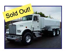 1998 Kenworth W-900 with New 4,000 Gallon Maverick Water System