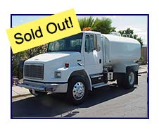 1999 Freightliner Fl-70 with New Maverick 2,500 Gallon Water System