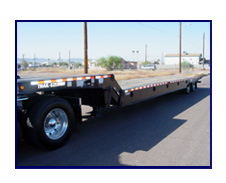 Trail EZE TE-801-48 Hydraulic Slide Axle Trailer