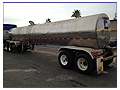 1981 Brenner 6,500 Gallon Stainless Steel Transport Tank Trailer