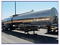1989 Brenner Stainless Steel 6,500 Gallon Semi Transport Trailer