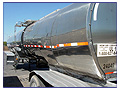 1989 Brenner Stainless Steel 6,500 Gallon Semi Transport Trailer