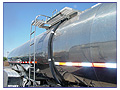 1989 Brenner Stainless Steel 6,500 Gallon Semi Transport Trailer