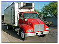 2005 Kenworth T-300 with 24 Ft Kidron Reefer Box